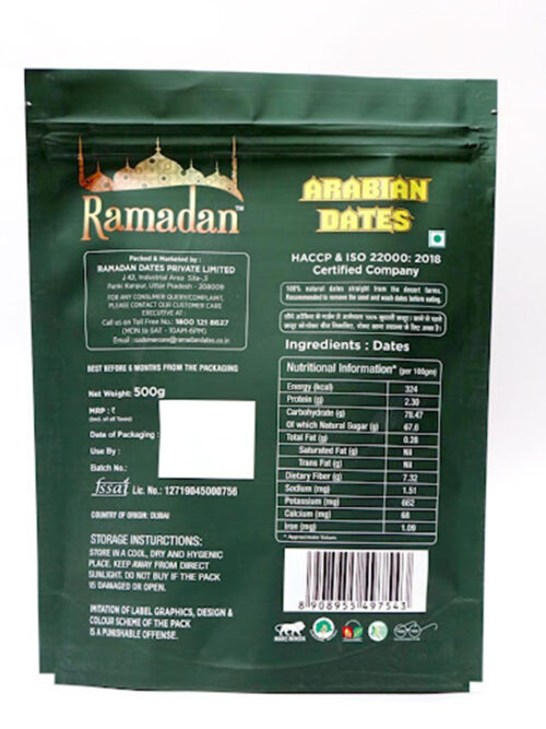 Arabian Dates 500gm (Buy one get one free) - Image 3