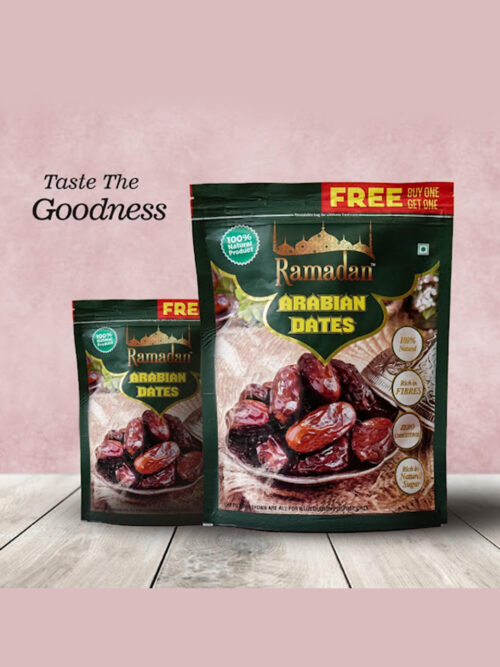Arabian Dates 500gm (Buy one get one free)