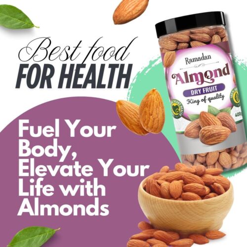 Almonds 400gm - Image 4