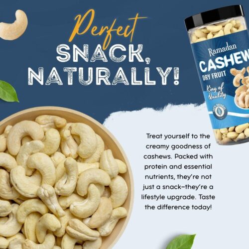 Cashew Nuts 400gm - Image 4