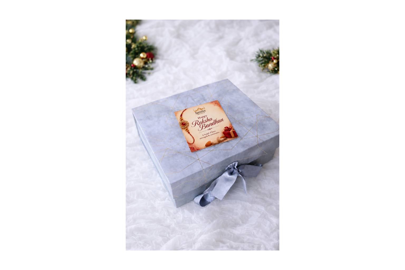 Golden Rakhi Gift Box - Image 4