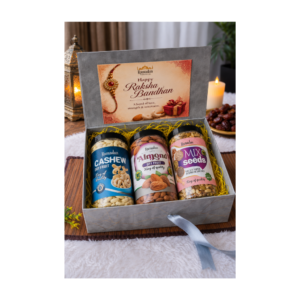 Golden Rakhi Gift Box