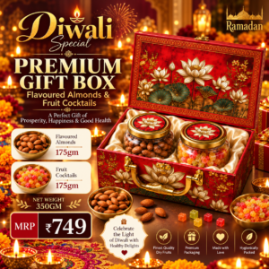 Diwali Almond Delight Gift Box 350g